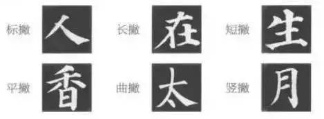 kycom_楷书基本笔画分析完整 你要好好收藏(图11)